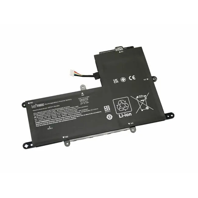 BTI Battery FO02XL-BTI - 7.6V 5000mAh Rechargeable Laptop Battery for HP Chromebooks