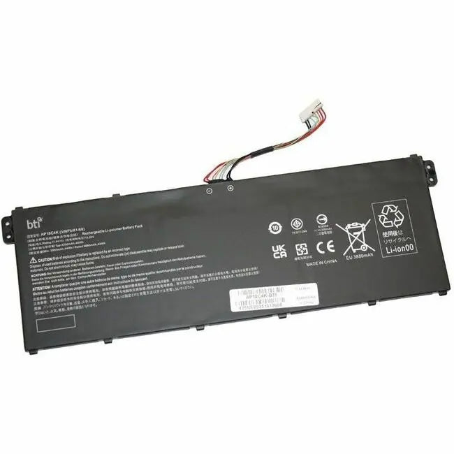 Battery Technology Inc. AP18C4K-BTI Replacement 11.4V 48Wh Li-Ion Notebook Battery for Acer Aspire 5 Series