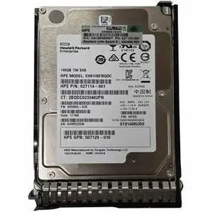 HPE SOURCING Certified Pre-Owned 146GB 6Gb/s SAS 2.5-Inch Internal Hard Drive with Carrier