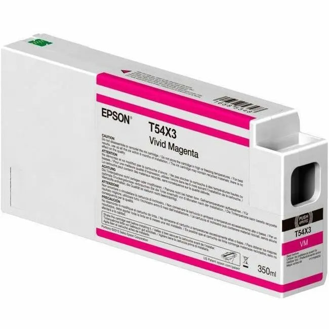 Epson UltraChrome T54X300 Original Vivid Magenta Ink Cartridge for SureColor Printers