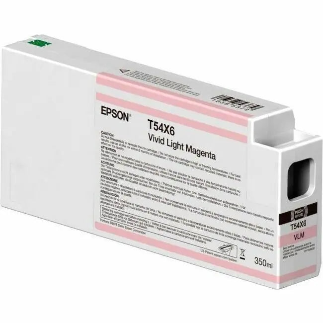 Epson UltraChrome HDX/HD T54X600 Original Vivid Light Magenta Ink Cartridge for Epson Inkjet Printers