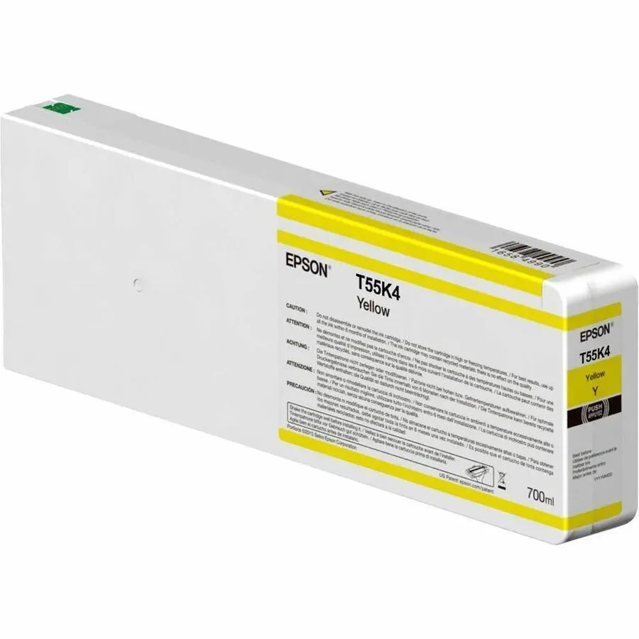 Epson UltraChrome HD T55K400 Yellow Ink Cartridge for SureColor SC-P Series Printers