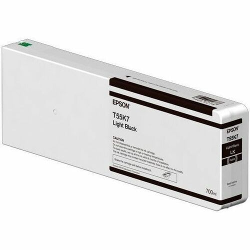 Epson UltraChrome HDX/HD T55K700 Light Black Ink Cartridge – 700ml for High-Resolution Printing