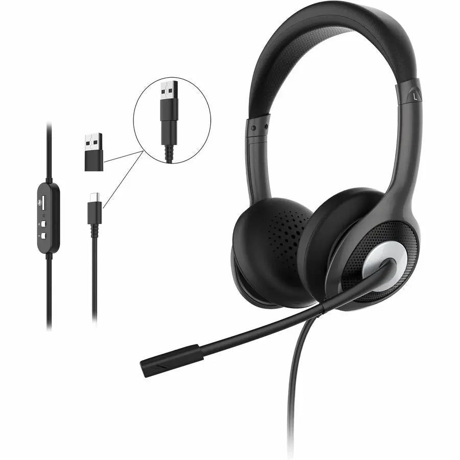 Morpheus 360 Connect USB Stereo Headset with Boom Microphone HS5600SU for PC & Mac