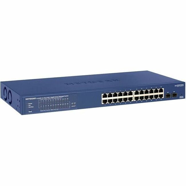 Netgear GS724TP-300NAS Smart 24-Port Gigabit PoE+ Ethernet Switch with 190W Power Budget