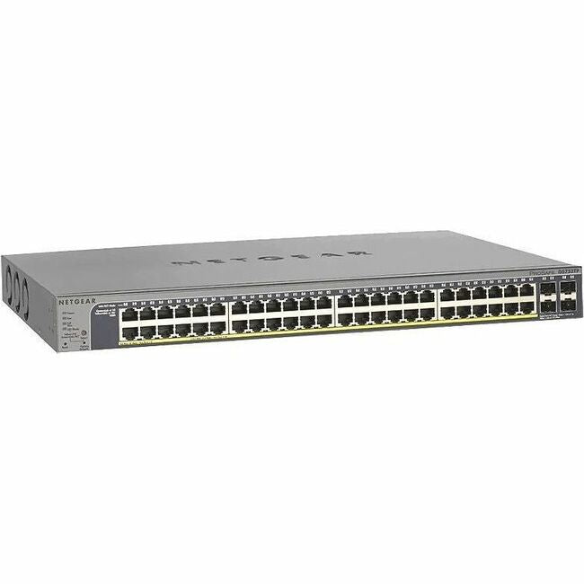 Netgear ProSafe GS752TP Ethernet Switch with 48 PoE+ Ports and 760W Power Budget