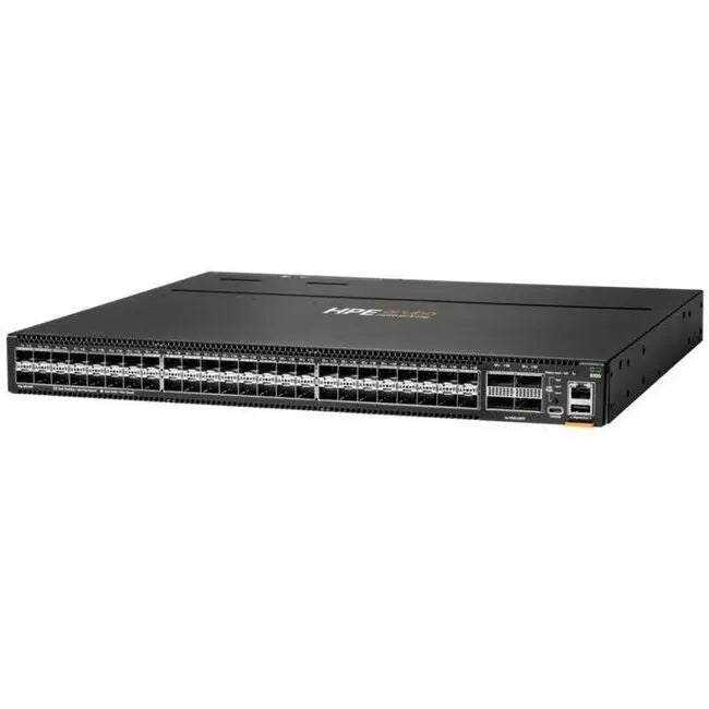 Hewlett Packard Enterprise CX 8100 48XF4C Ethernet Switch with 48 10GbE Ports and 40/100GbE Uplinks