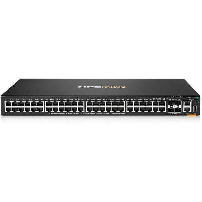 HPE Aruba CX 6200F 24G Class 4 PoE 4SFP 370W Managed Ethernet Switch, S0M82A#ABA