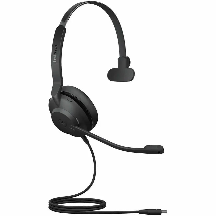 Jabra Evolve2 30 SE MS Wired Headset with Noise Cancellation and USB-C Connectivity