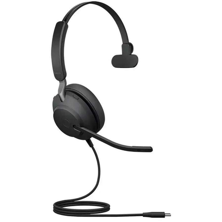 Jabra Evolve2 40 SE Mono Wired Headset with Noise Isolation and USB Connectivity