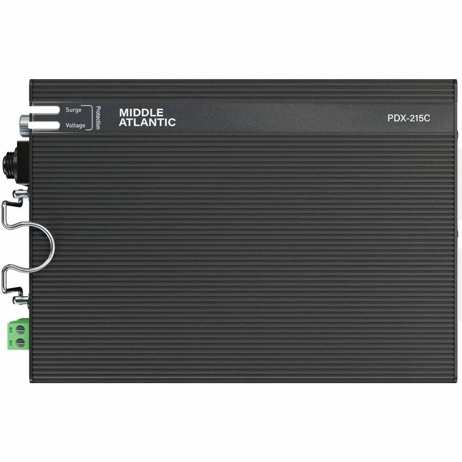 Middle Atlantic NEXSYS PDX-215C Compact Power Distribution Unit – 15 Amp, 2 Outlets with Surge and Voltage Protection