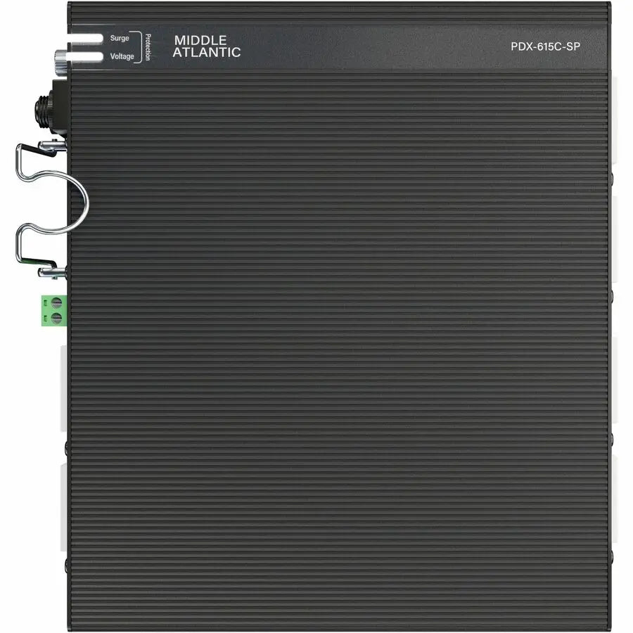 Middle Atlantic NEXSYS PDX-615C-SP Compact Power Distribution Unit with Surge Protection and Wall Mount - 6 Outlets, 15 Amp