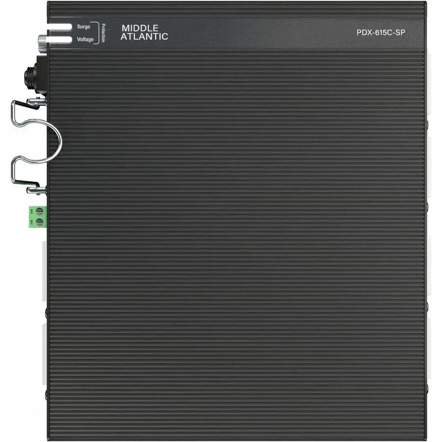 Middle Atlantic NEXSYS PDX-615C-SP Compact Power Distribution Unit with Surge Protection and Wall Mount - 6 Outlets, 15 Amp by Legrand Group