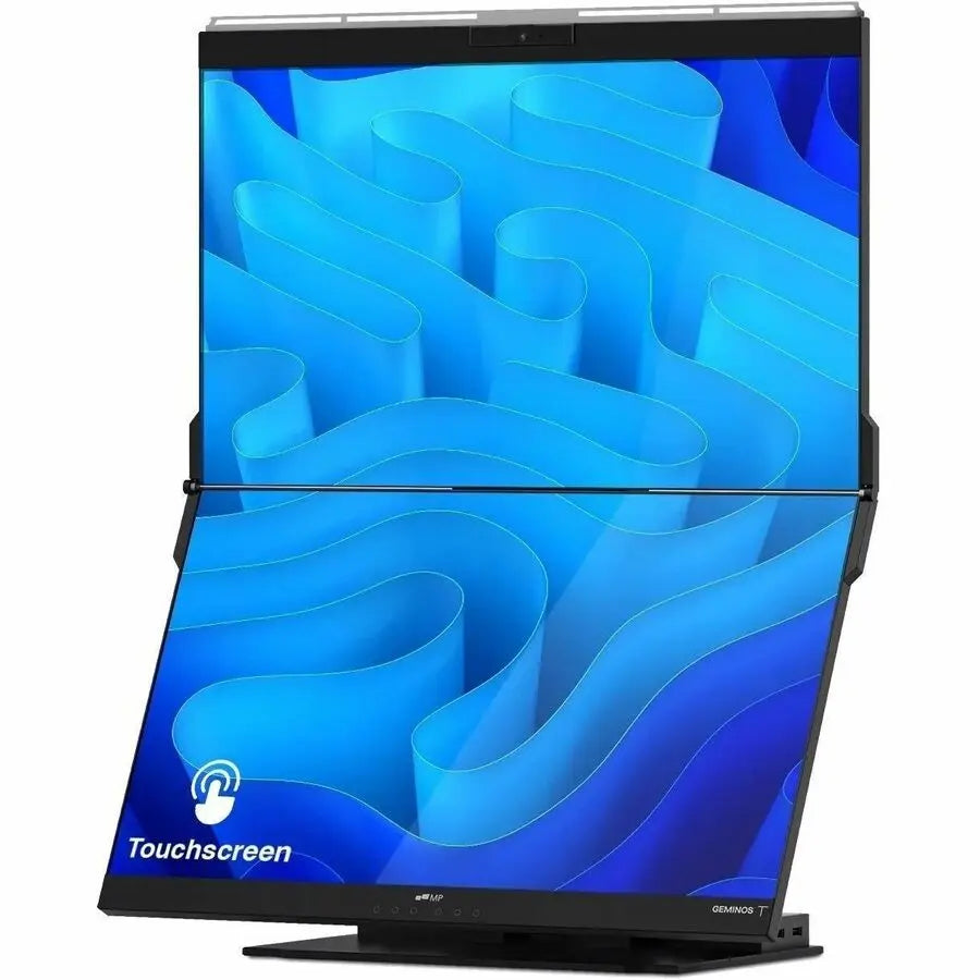 Mobile Pixels Geminos T 24-inch Dual-Stacked 1080p Touchscreen Monitors with Webcam and Ethernet