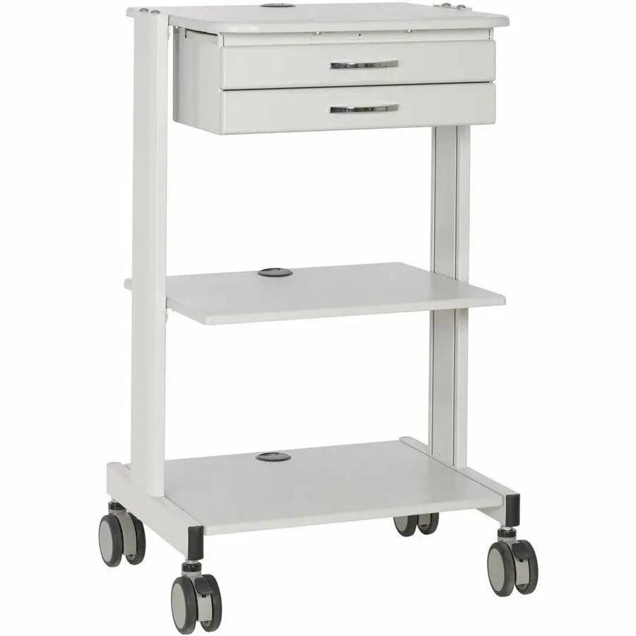 Eaton Tripp Lite Series Mobile Workstation with Adjustable Shelves and Locking Casters