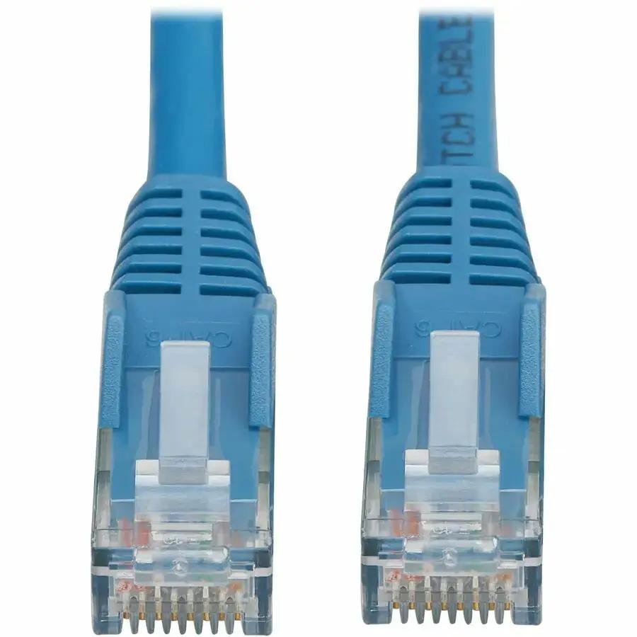 Eaton Tripp Lite Series Cat6 Gigabit Snagless Molded UTP Ethernet Cable (RJ45 M/M), Blue, 16.4 ft. by Eaton Corporation