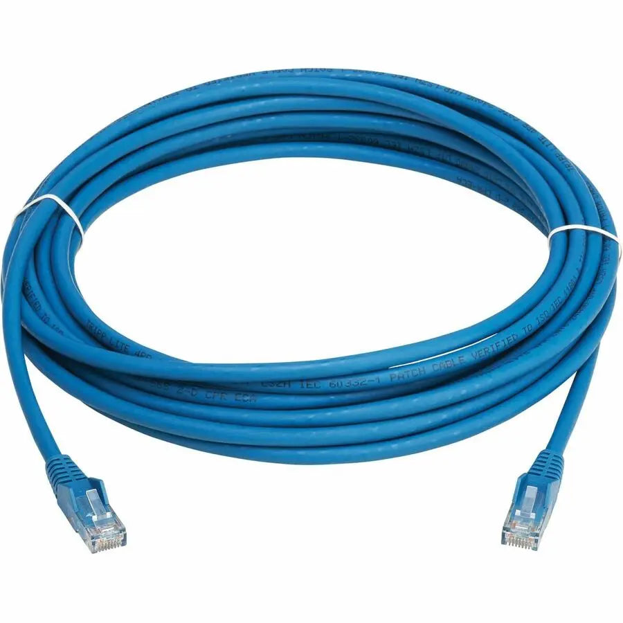 Eaton Tripp Lite Series Cat6 Gigabit Snagless UTP Ethernet Cable (RJ45 M/M), 7 meters, Blue, PoE Support