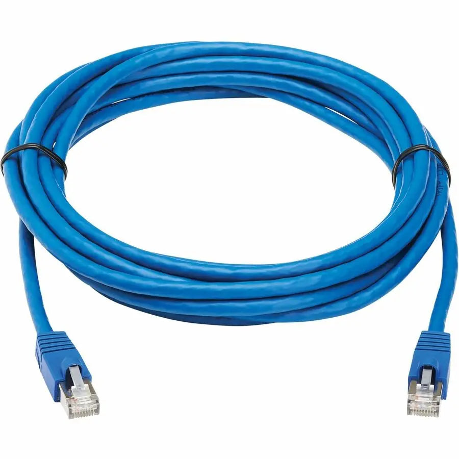 Eaton Tripp Lite Series N272-F15-BL Cat8 40G Snagless SSTP Ethernet Cable, 15 ft, Blue, PoE Support