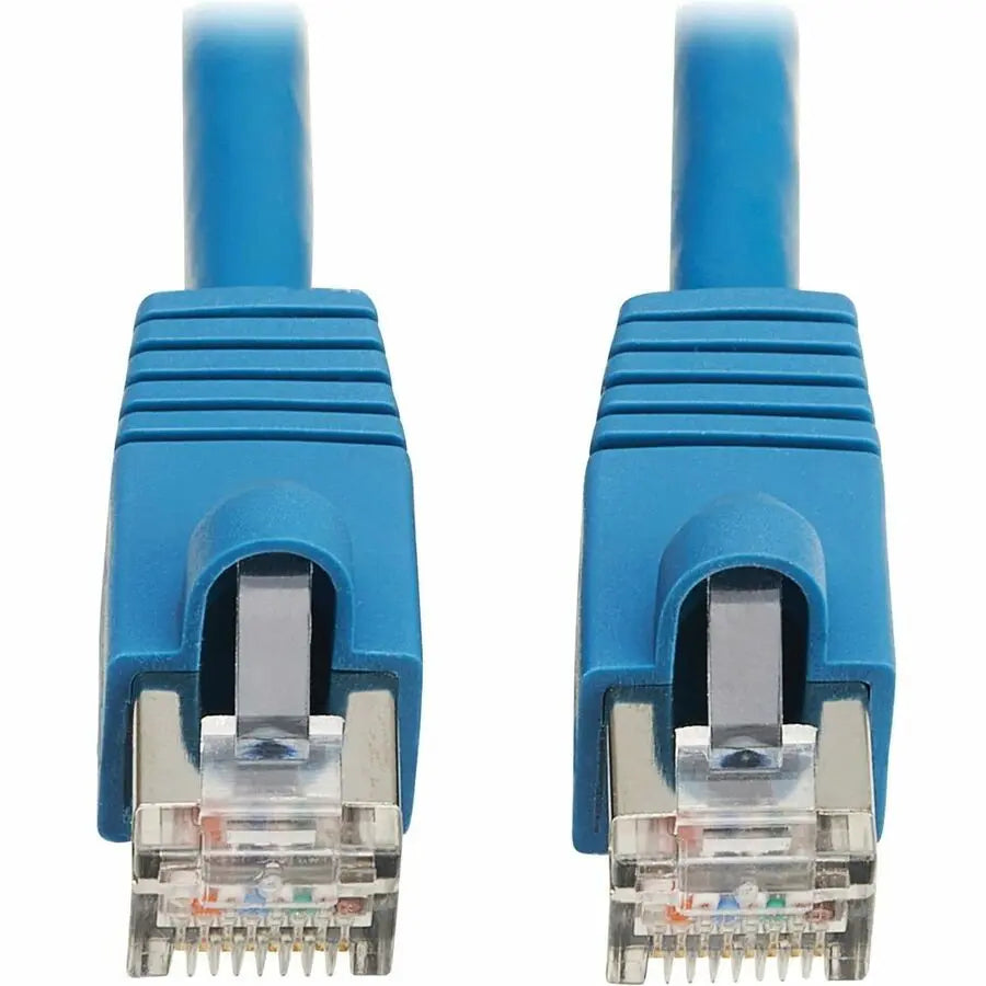 Eaton Tripp Lite Series N272L-F0P5M-BL Cat8 SSTP Ethernet Cable - 40 Gbps High-Speed Network Connection with PoE Support and EMI/RFI Shielding