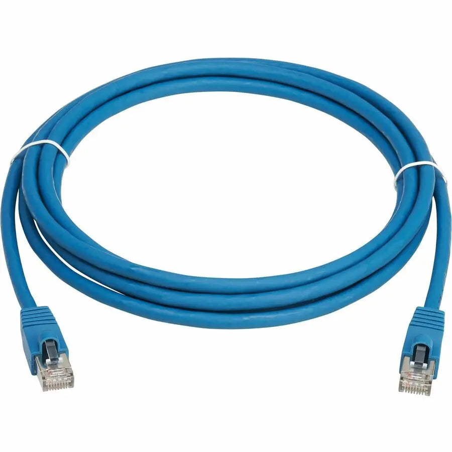 Eaton Tripp Lite Series N272L-F03M-BL Cat8 40G Snagless SSTP Ethernet Cable with PoE, Blue Jacket, 9.8 ft