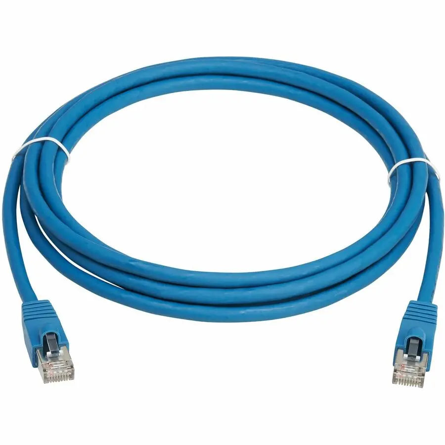 Eaton Tripp Lite Series N272L-F3P5M-BL Cat8 SSTP Network Cable - 40 Gbps High-Speed Ethernet with PoE Support, Blue Jacket, Shielded for Data Centers and High-Density Networks