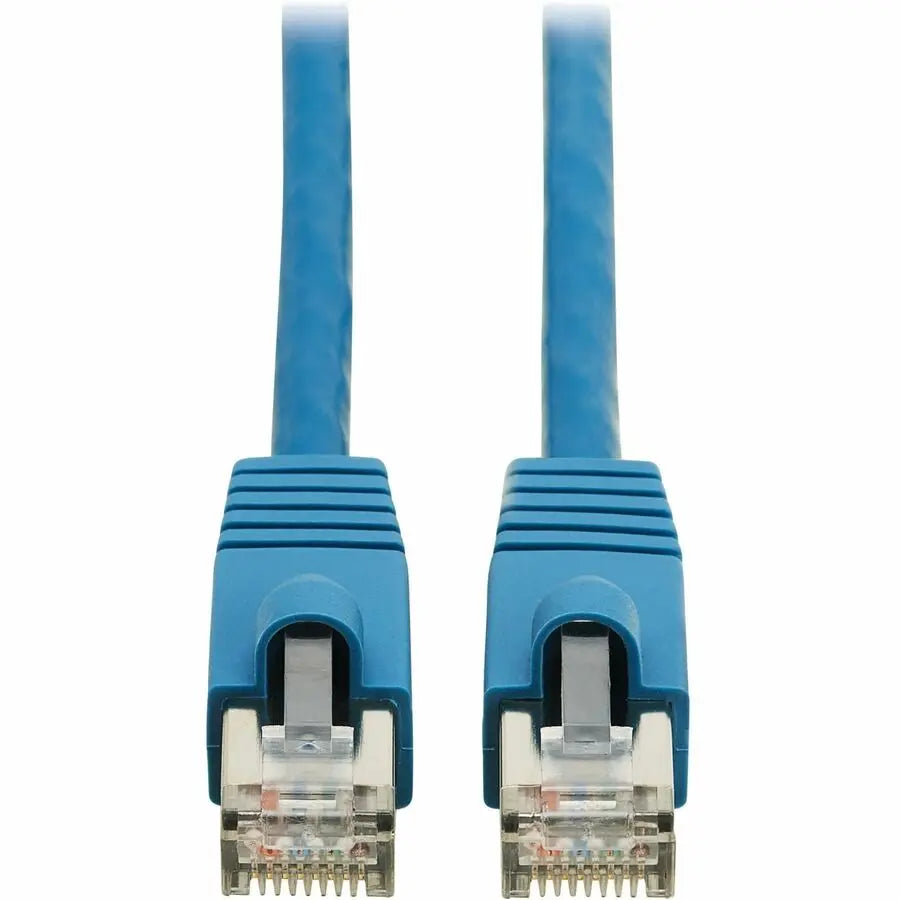 Eaton Tripp Lite Series N272L-F15M-BL Cat8 SSTP Network Cable - 40 Gbps Ethernet, PoE Support, Blue Jacket