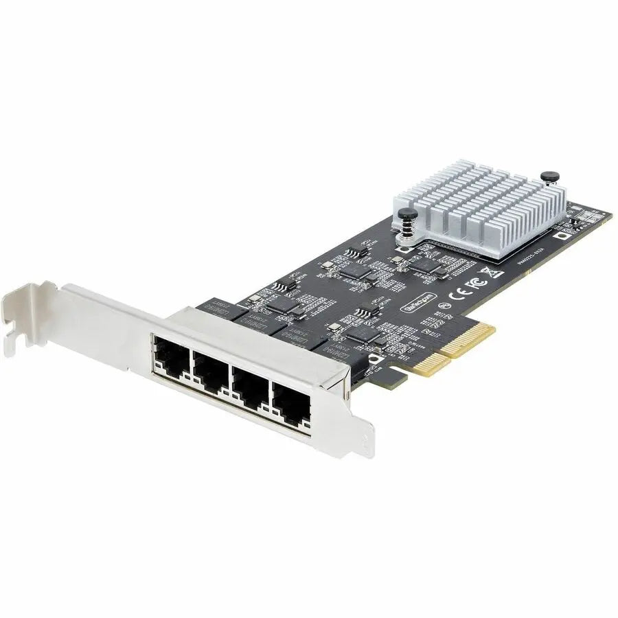 StarTech.com 4-Port 2.5GBase-T PCIe Network Card - Intel I225-V Quad-Port Ethernet Adapter