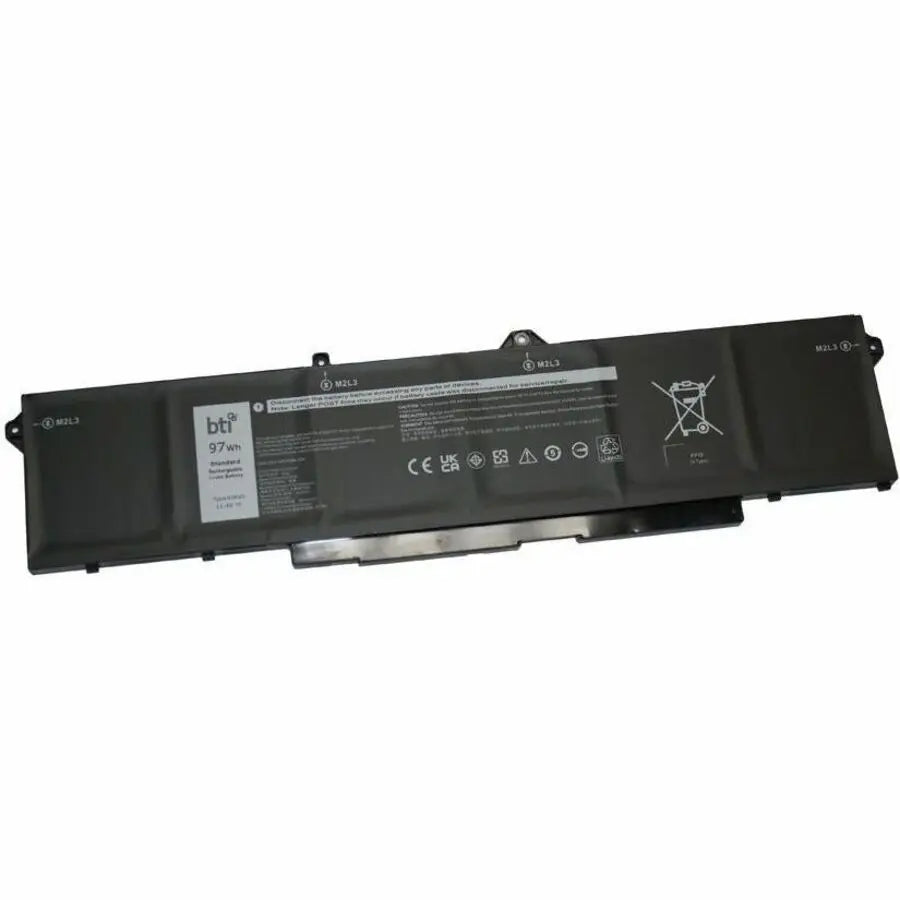BTI 53XP7-BTI Laptop Battery for Dell Latitude 15 5521, 5531 & Precision Series, 11.4V 97Wh Li-Ion 6 Cell Replacement
