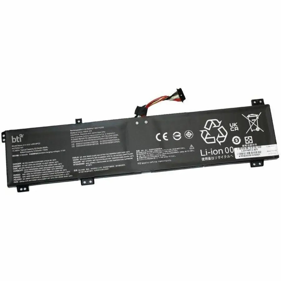 BTI L20M4PC2-BTI Laptop Battery for Lenovo Legion Series - 80Wh, 5210mAh, 15.36V Rechargeable Power Cell