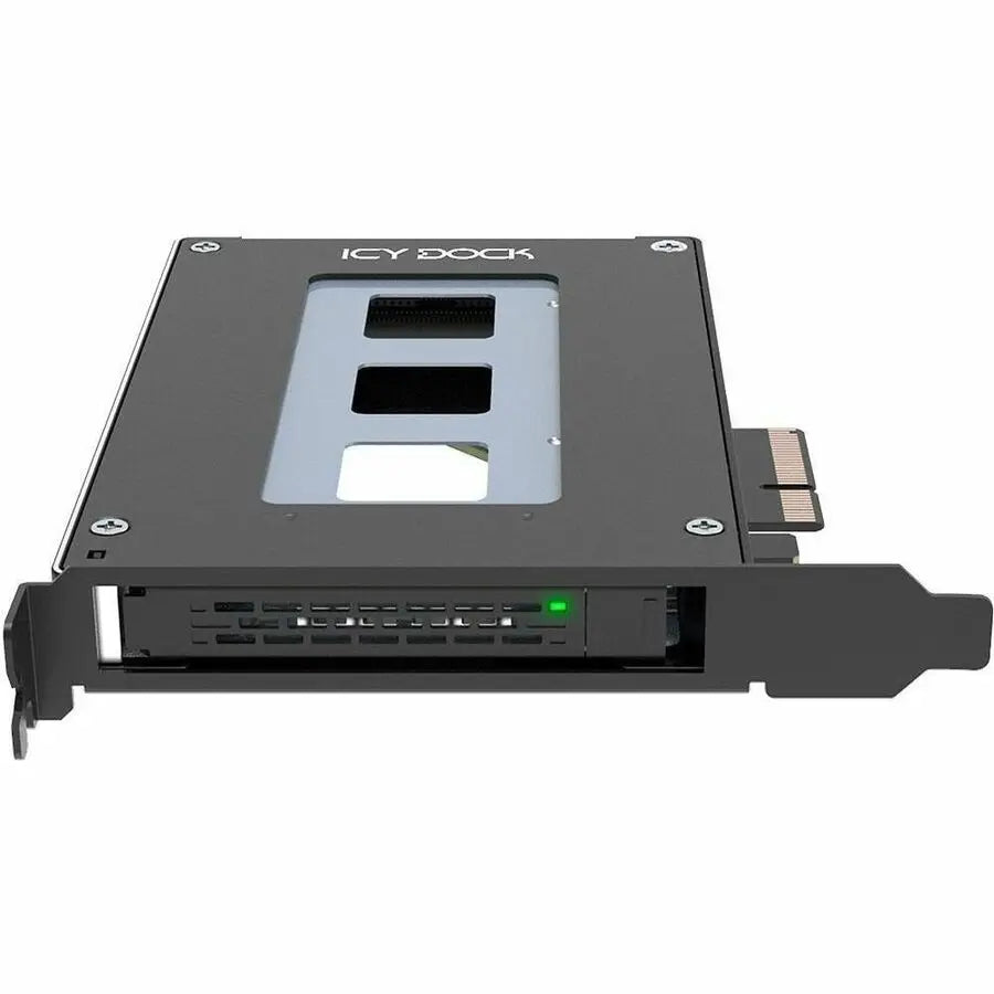 ICY DOCK CP115 U.2 NVMe SSD Enclosure with PCIe 4.0 x4 Support and Removable Tray