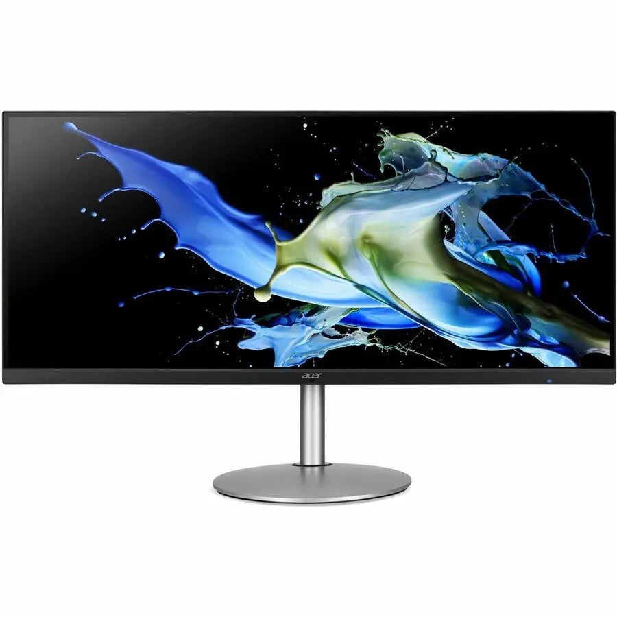 Acer CB342CU 34" Class UW-QHD LED Monitor - 21:9 - Silver