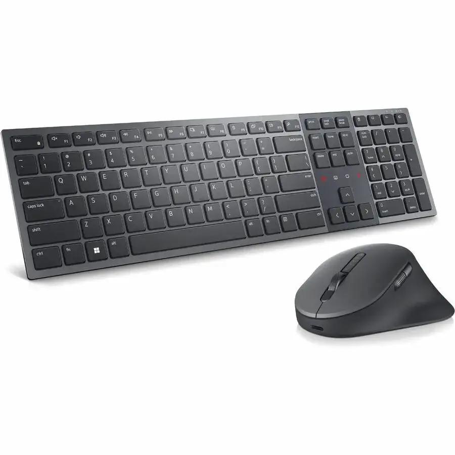 Dell Premier KM900 Wireless Keyboard and Mouse Combo – Bluetooth & RF Connectivity, Graphite Finish by Dell Technologies