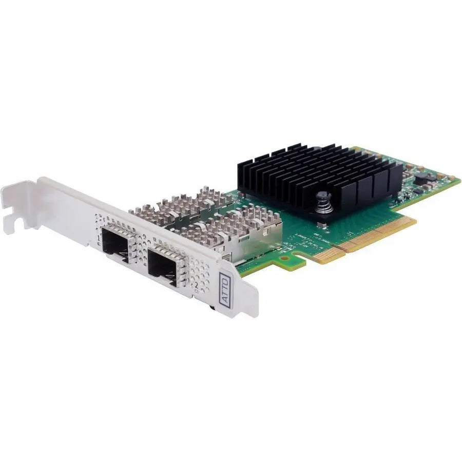 ATTO FastFrame N322-10S 10GbE SmartNIC PCIe 3.0 Dual Port Ethernet Card