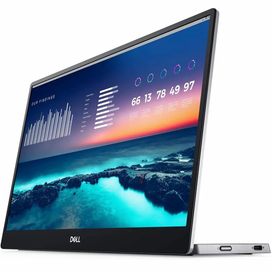 Dell Technologies P1424H 14-Inch Full HD Widescreen LED Monitor - Black