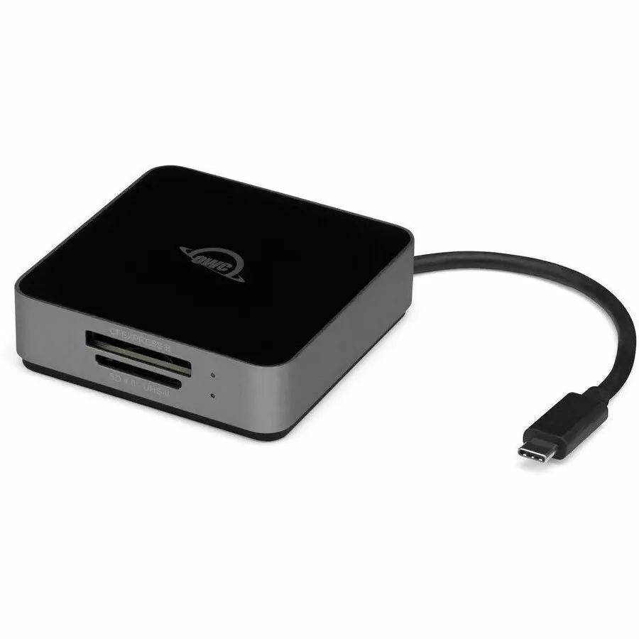 OWC Atlas Dual CFexpress Type B and SD Card Reader with USB-C – Fast Data Transfer Up to 1032MB/s
