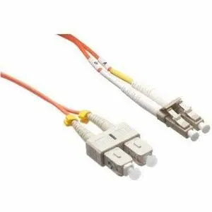 Axiom Memory Solutions LC/SC Multimode Duplex OM2 Fiber Optic Cable 1m - TAA Compliant