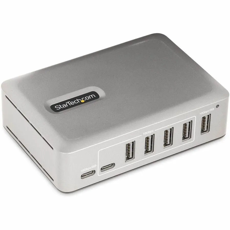 StarTech.com 7-Port USB-C Hub with 5 USB-A & 2 USB-C Ports, 10Gbps Data Transfer, Self-Powered with 65W Power Supply