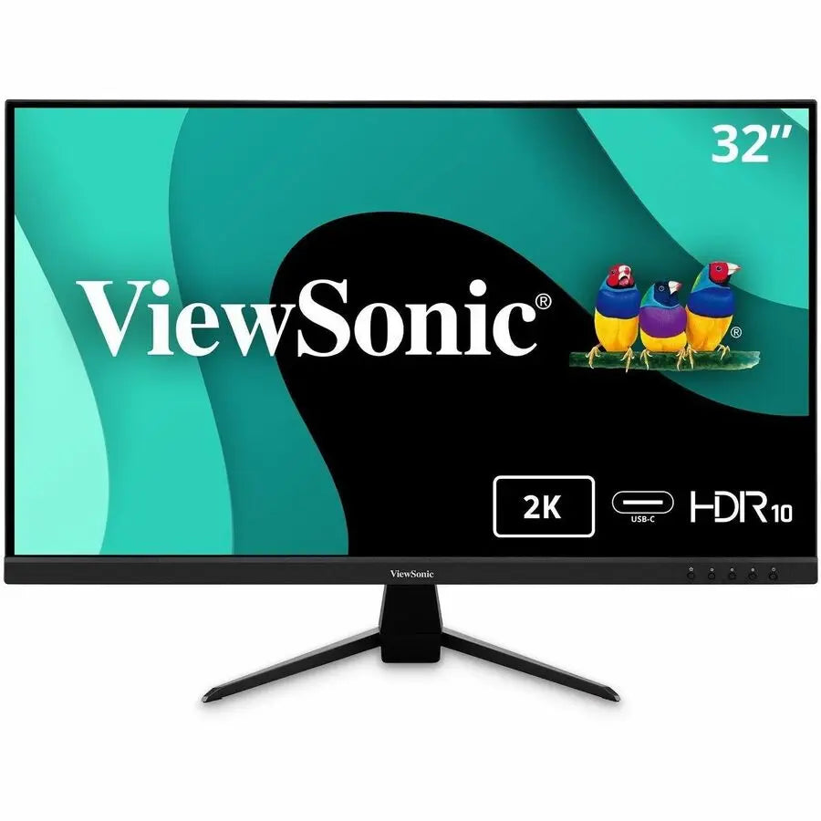 ViewSonic VX3267U-2K 32-Inch 1440p IPS Monitor with USB-C, HDR10, and Eye Care Technology