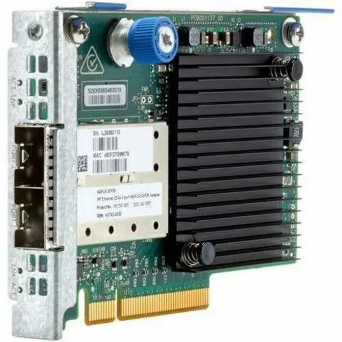 HPE Sourcing 640FLR-SFP28 25GbE Dual Port Ethernet Card for Servers and Workstations