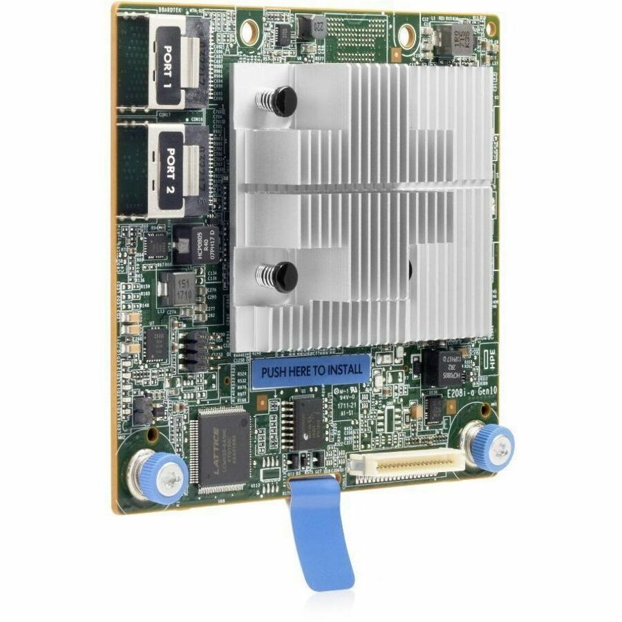 HPE Sourcing Smart Array E208i-a SR Gen10 SAS Controller - PCIe 3.0 x8, 8 SAS Lanes, Type-a Modular Design