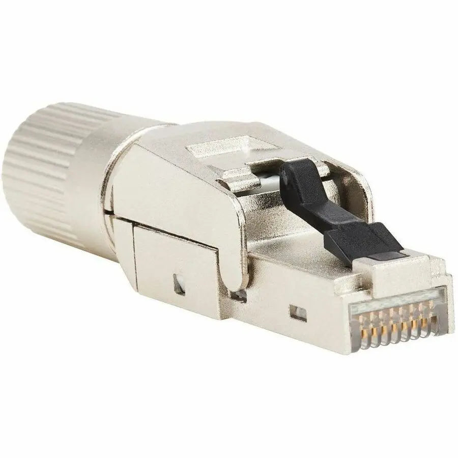 Eaton Tripp Lite Series Cat8 STP Class 1 Field-Termination Plug, 568A/568B, TAA Certified