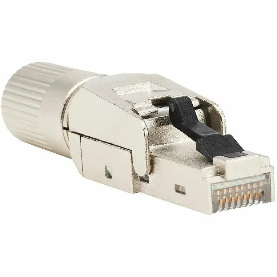 Eaton Tripp Lite Series Cat8 STP Class 1 Field-Termination Plug, 568A/568B, TAA Certified by Eaton Corporation
