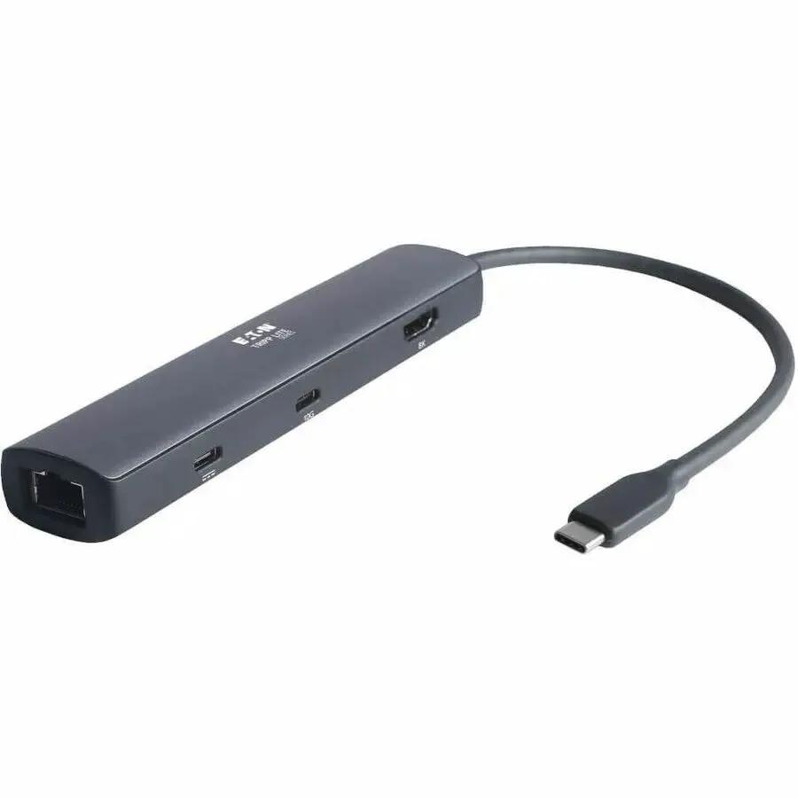 Tripp Lite U442-DOCK40-6 USB-C Multiport Docking Station with 8K HDMI, Gigabit Ethernet, and 100W Power Delivery by Eaton Corporation
