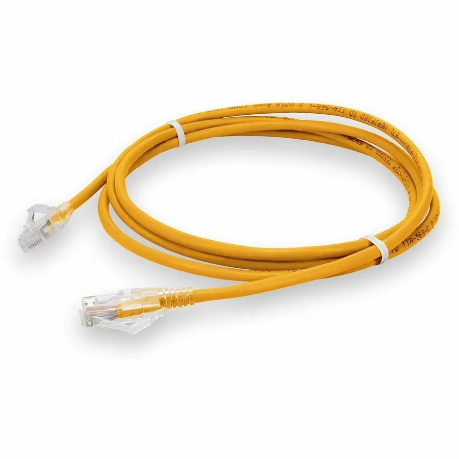 AddOn 10ft Yellow Cat6 UTP Plenum Network Cable - RJ-45 Male to Male Ethernet Patch Cable