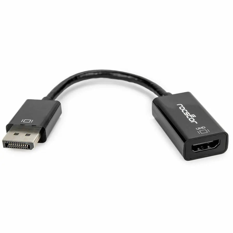 Rocstor DisplayPort 1.2 to HDMI 2.0 Active Adapter Converter - 4K at 60Hz - Black