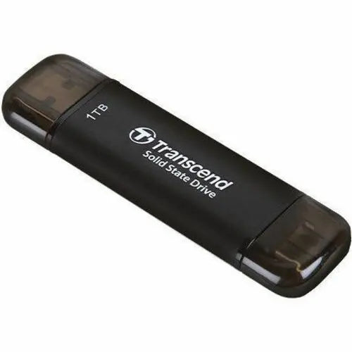 Transcend ESD310C 1TB Portable SSD with USB Type-A and Type-C - Fast Data Transfer and Compact Design