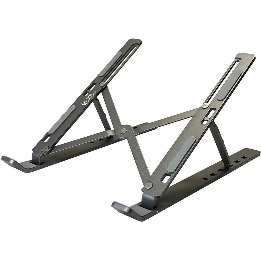 Amer Networks AMRNS02DG Folding Travel Laptop and Tablet Stand - Gray