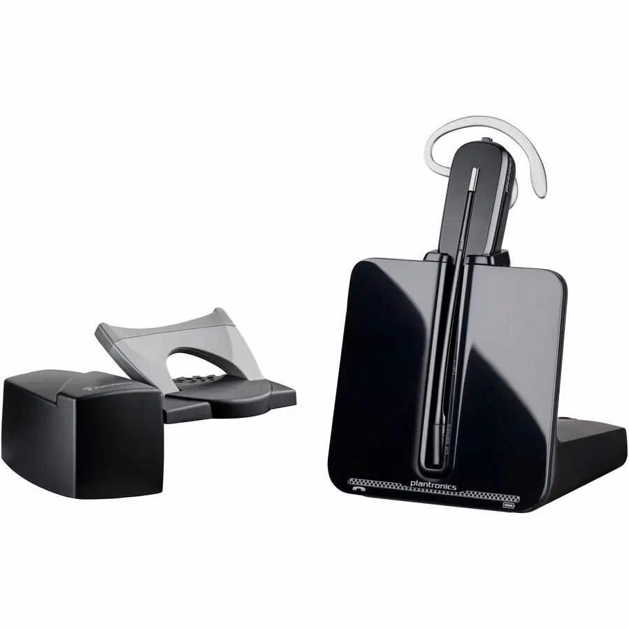 Poly CS540A Headset with Handset Lifter TAA – Wireless DECT Conference Earset with Noise Cancellation and Multiple Wearing Options