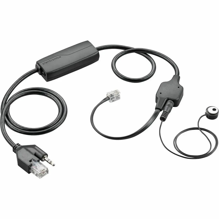 HP Inc. Poly APV-63 Electronic Hookswitch - TAA Compliant Black