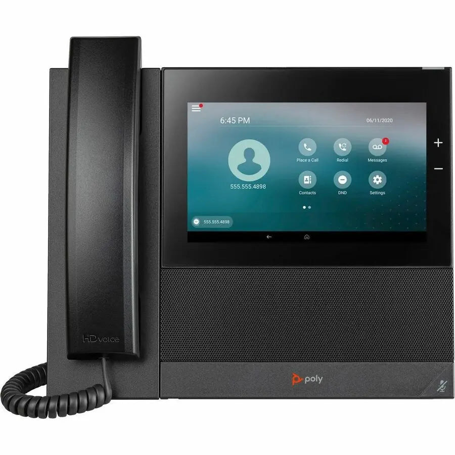 Poly CCX 600 Business Media Phone with Open SIP - Black | HP Inc.